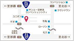 ネットクリエイトへの地図